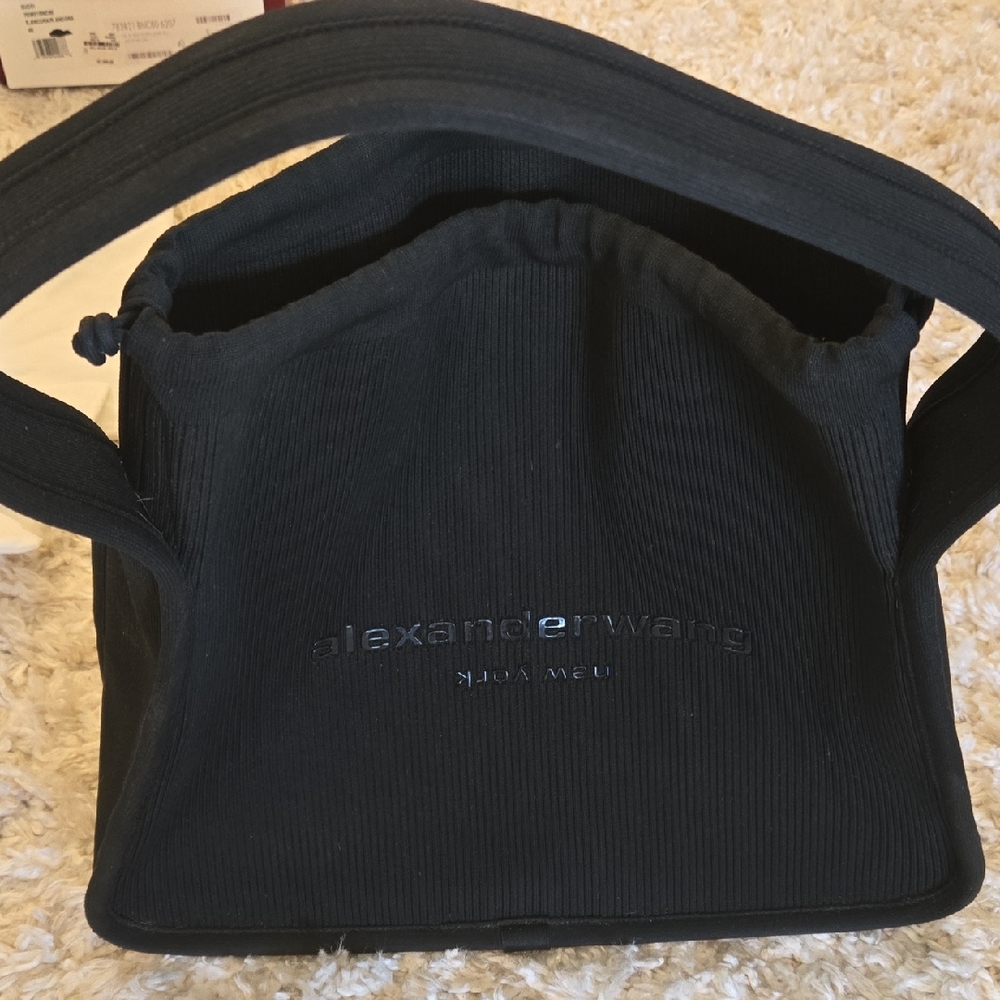 Alexander Wang Ryan Large Ribbed Bag Price Firm